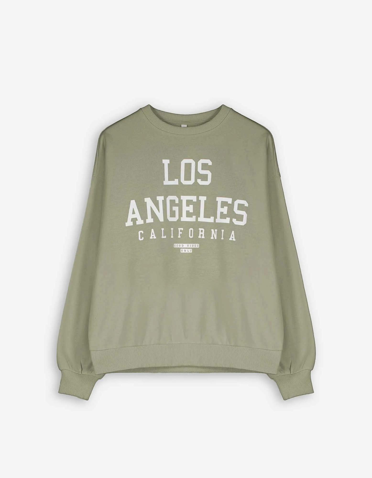 Felpa - Scritta - verde