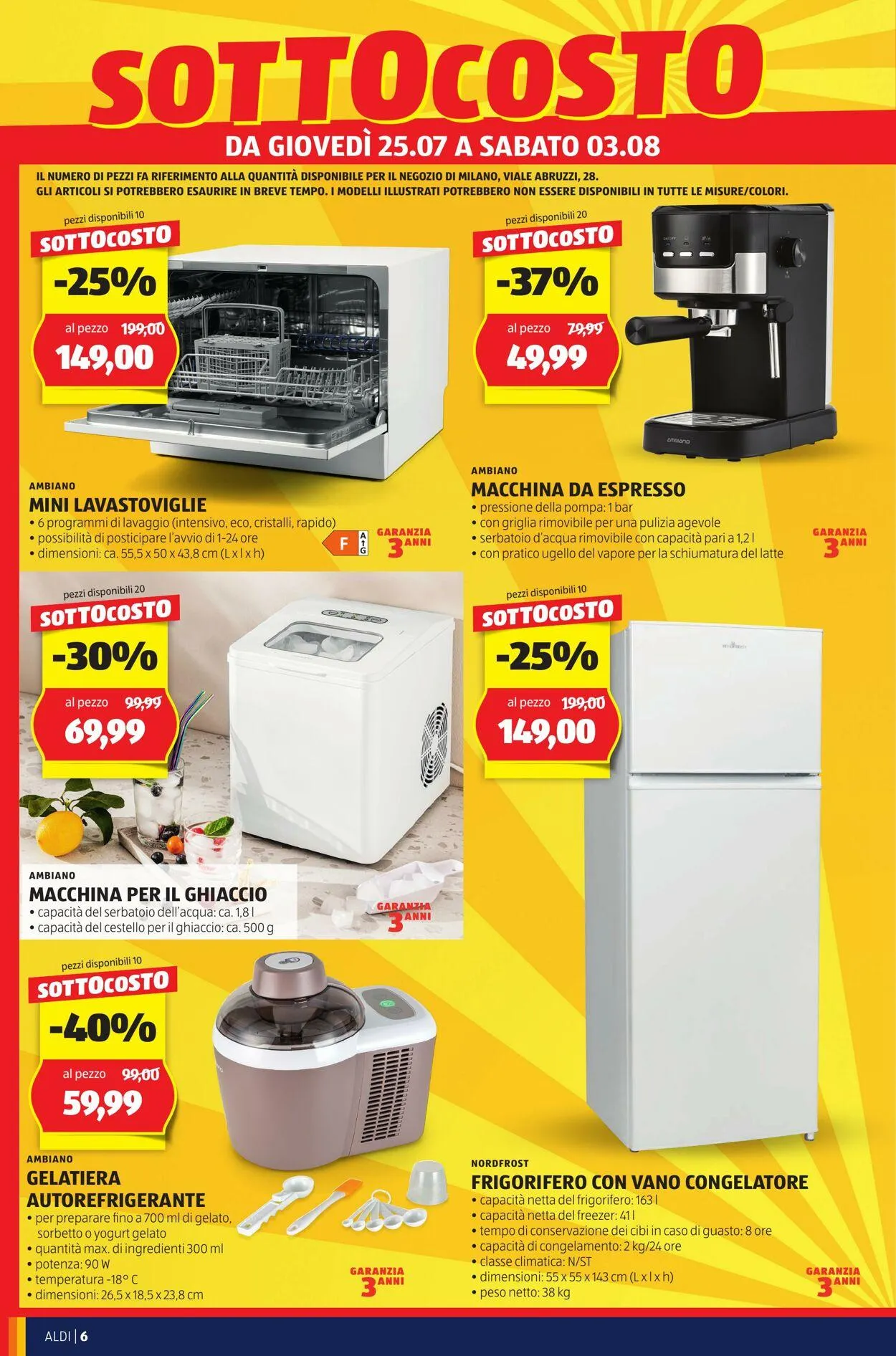 Aldi Volantino attuale da 4 agosto a 18 agosto di 2024 - Pagina del volantino 6