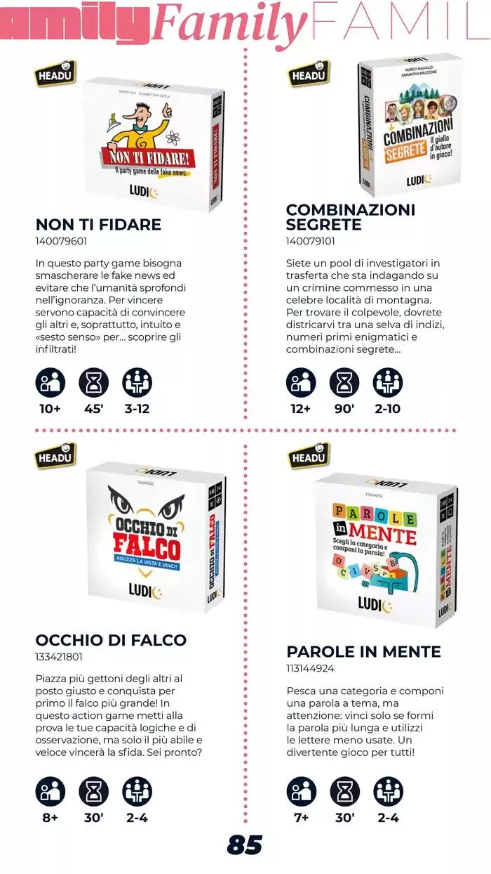 Catalogo Giochi di Società da 1 marzo a 15 marzo di 2025 - Pagina del volantino 85