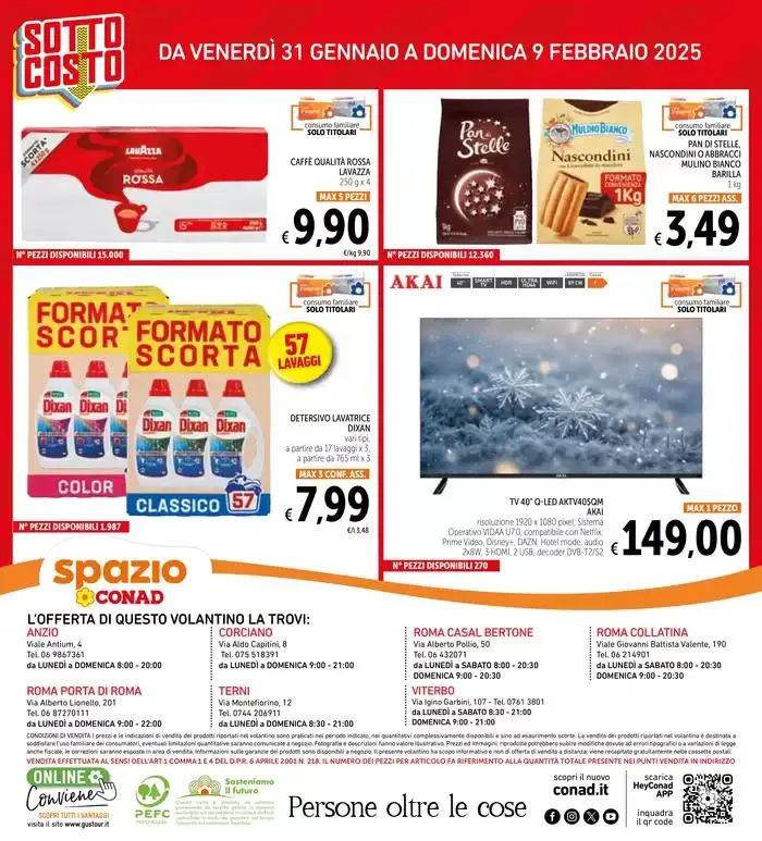 Sottocosto da 31 gennaio a 9 febbraio di 2025 - Pagina del volantino 32