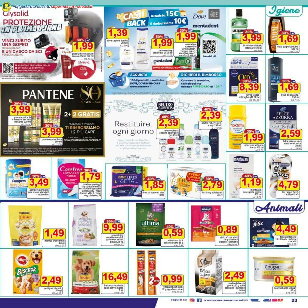 Pewex Volantino attuale da 11 novembre a 25 novembre di 2025 - Pagina del volantino 23