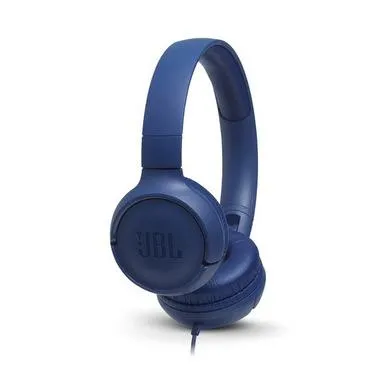 JBL Tune 500 Auricolare Cablato A Padiglione Musica e Chiamate Blu