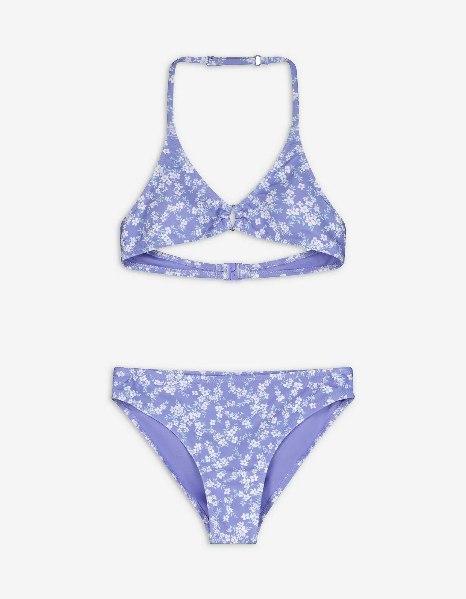 Set top e slip bikini - Stampa allover - lill