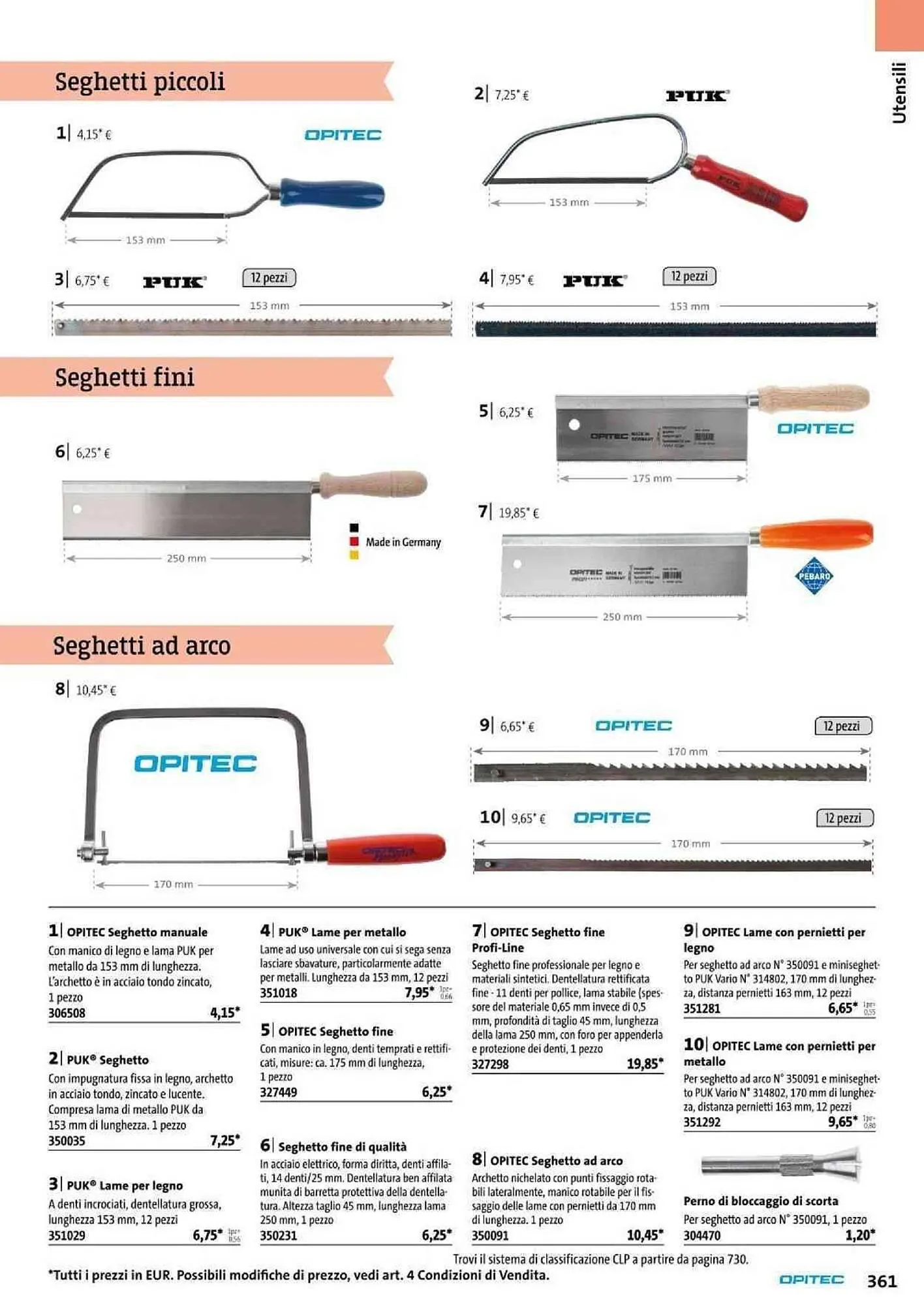 Volantino Opitec da 6 gennaio a 31 agosto di 2024 - Pagina del volantino 361