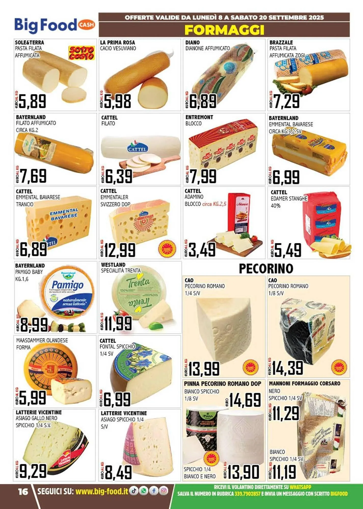 Volantino Big Food da 8 settembre a 20 settembre di 2025 - Pagina del volantino 16