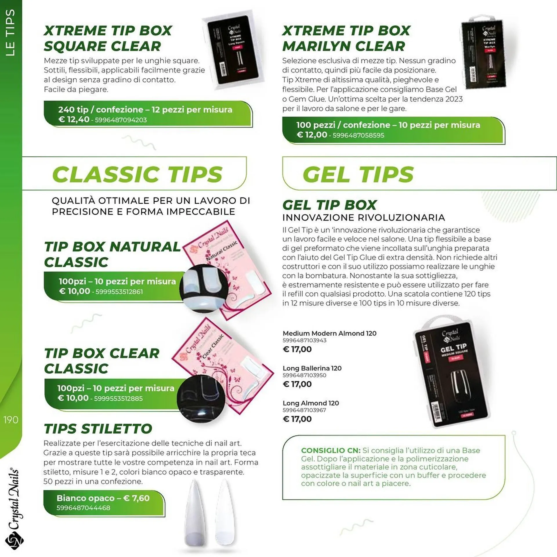 Volantino Crystal Nails da 1 luglio a 31 dicembre di 2025 - Pagina del volantino 190