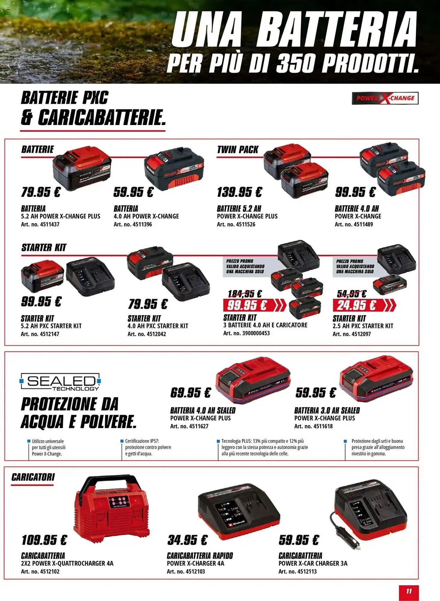 Volantino Einhell da 1 ottobre a 31 gennaio di 2026 - Pagina del volantino 11