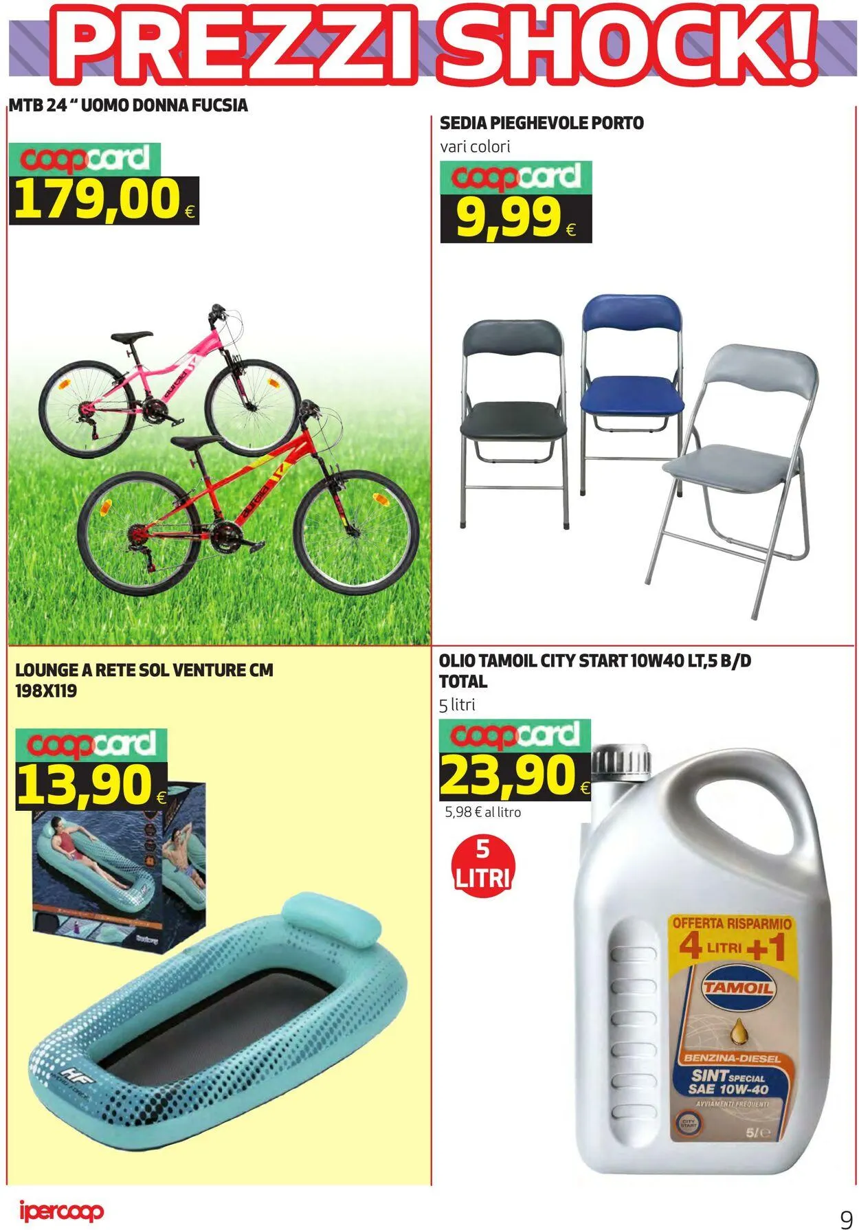 Coop Volantino attuale da 4 giugno a 12 giugno di 2025 - Pagina del volantino 9