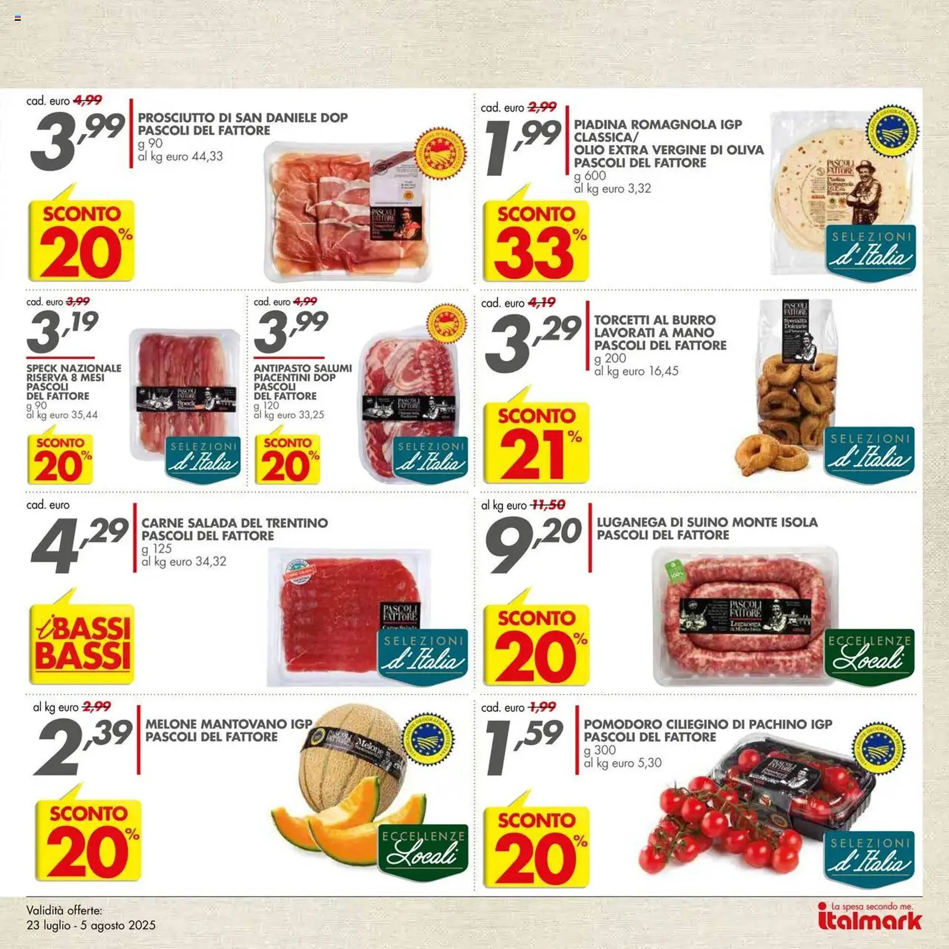 Volantino Italmark da 23 luglio a 5 agosto di 2025 - Pagina del volantino 15