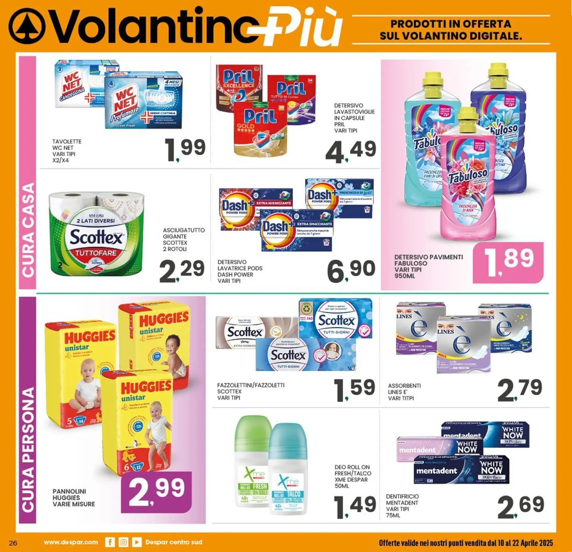 Volantino Despar da 10 aprile a 22 aprile di 2025 - Pagina del volantino 27