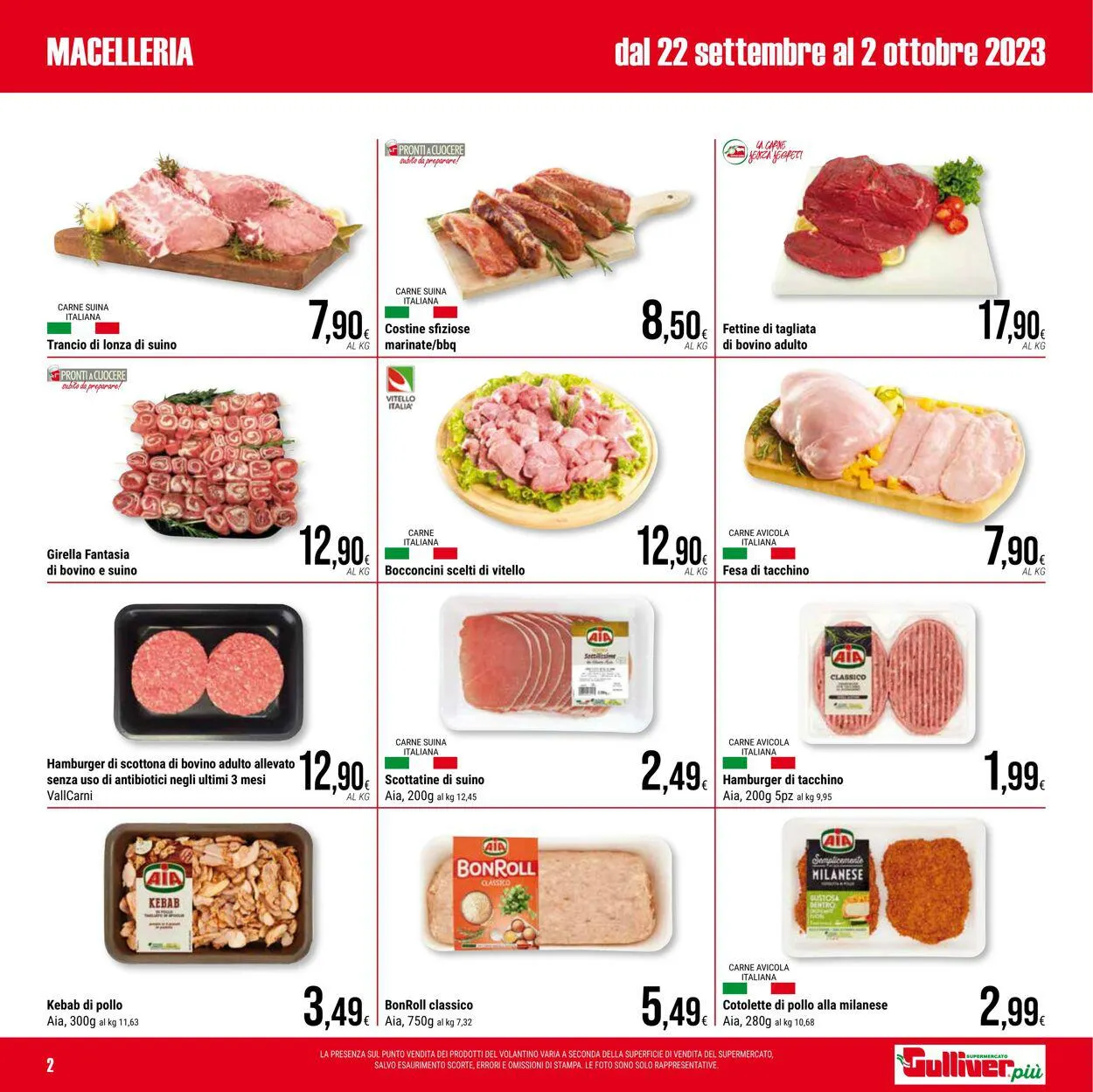 Gulliver da 22 settembre a 2 ottobre di 2023 - Pagina del volantino 2