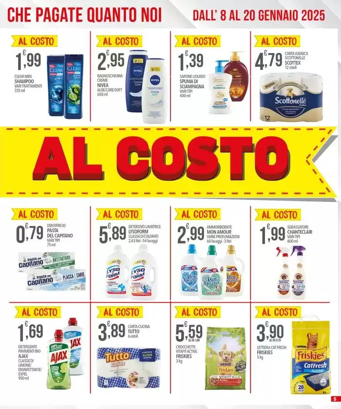 Al costo da 8 gennaio a 20 gennaio di 2025 - Pagina del volantino 5
