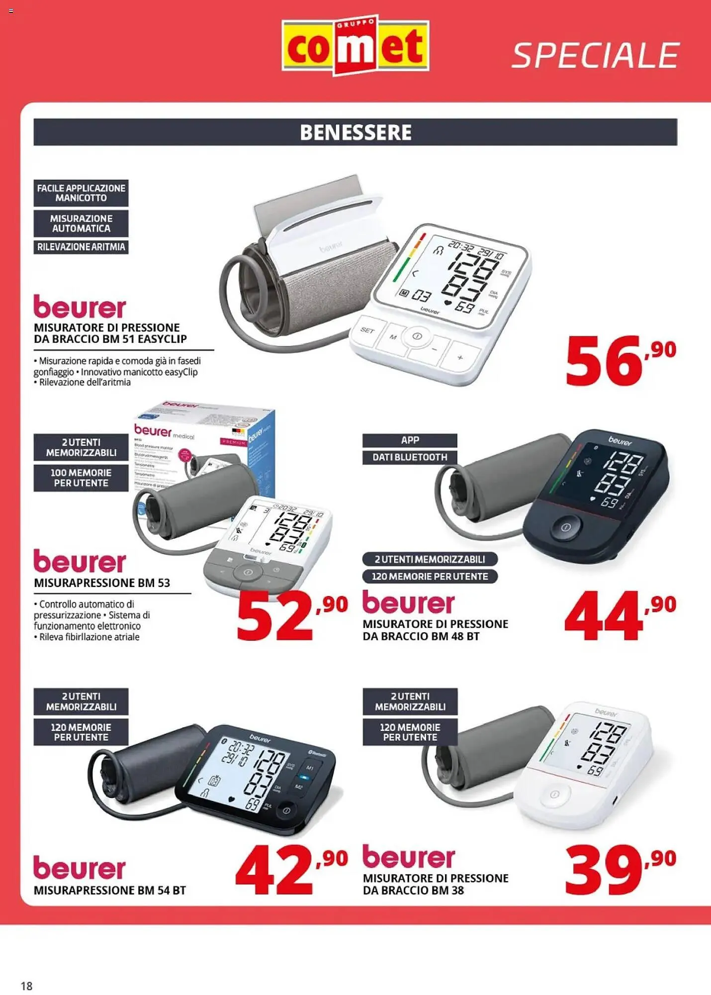 Volantino Comet da 20 marzo a 8 aprile di 2026 - Pagina del volantino 18