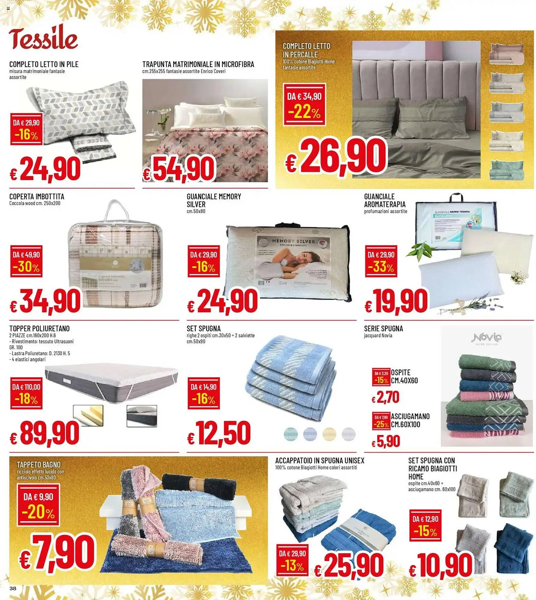 Volantino Galassia da 15 dicembre a 28 dicembre di 2025 - Pagina del volantino 38