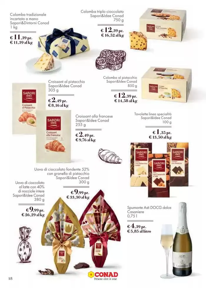 Pasqua dal gusto sorprendente da 27 marzo a 19 aprile di 2025 - Pagina del volantino 18