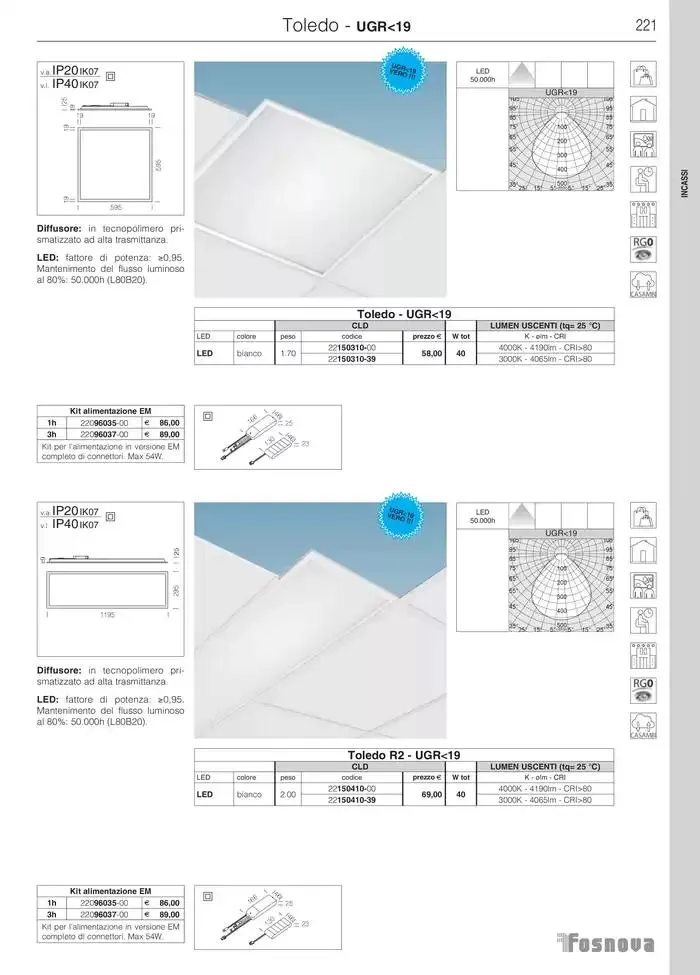 Fosnova LED 24/25 da 16 gennaio a 31 ottobre di 2025 - Pagina del volantino 223