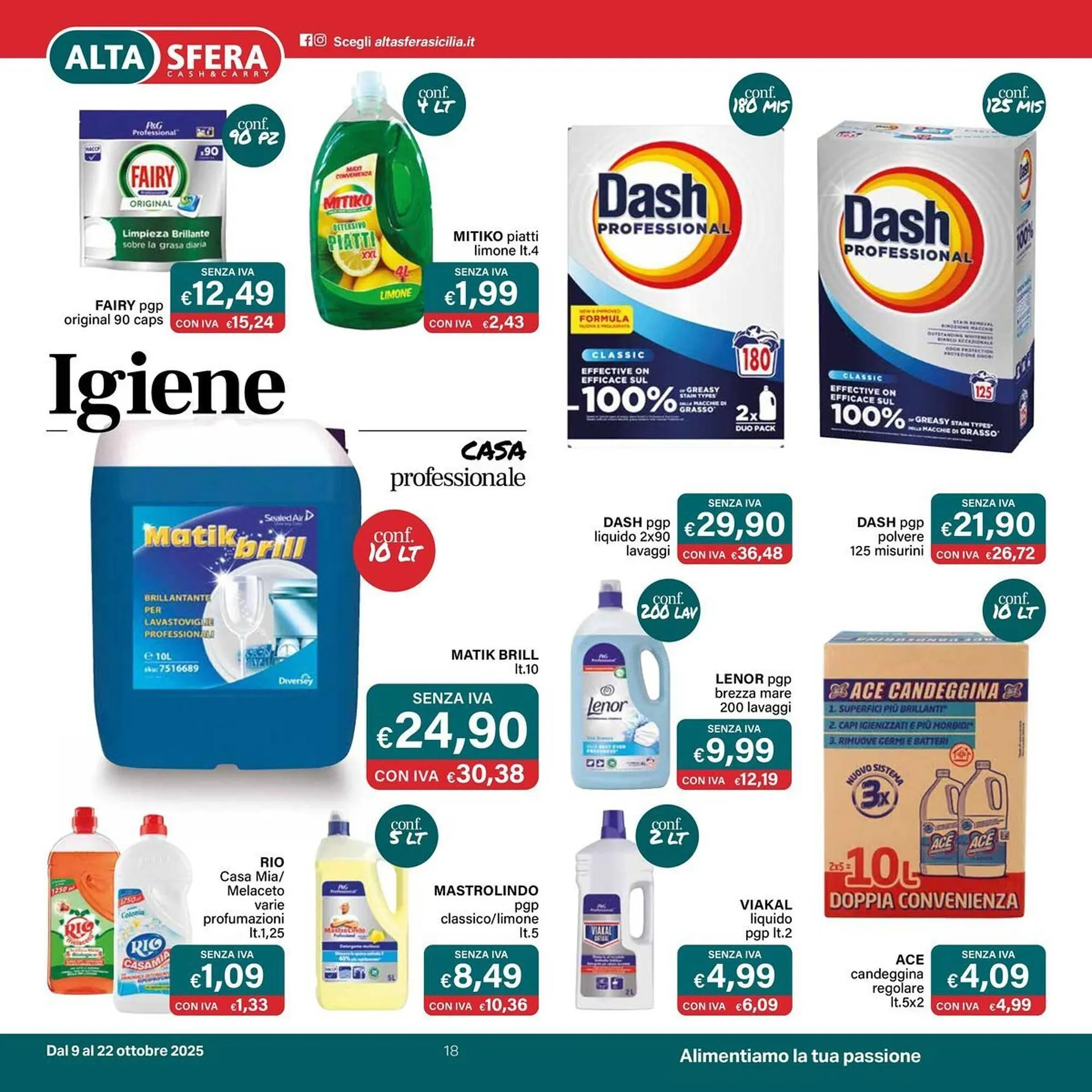 Volantino Altasfera da 9 ottobre a 22 ottobre di 2025 - Pagina del volantino 18
