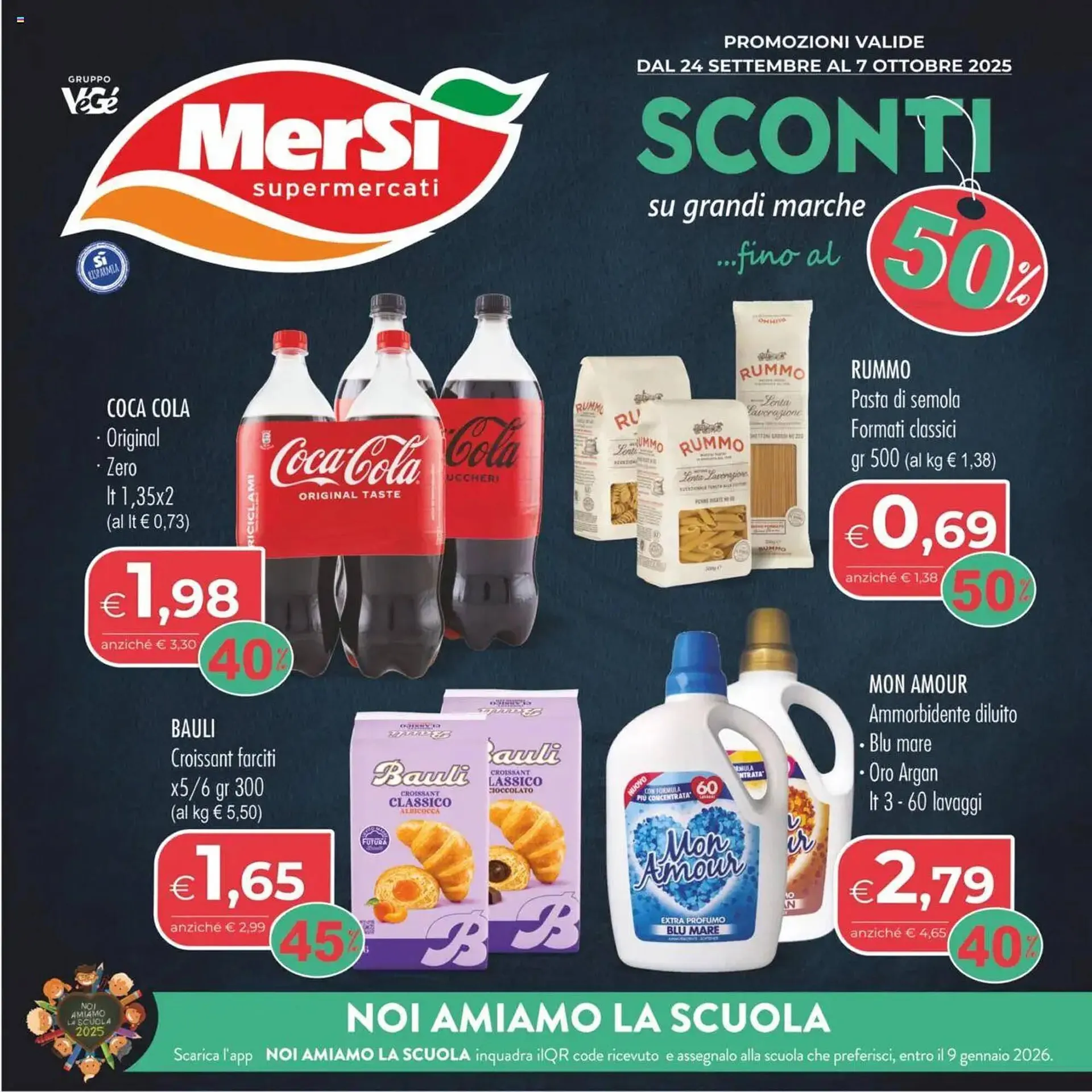 Volantino MerSi Supermercati da 24 settembre a 7 ottobre di 2025 - Pagina del volantino 1