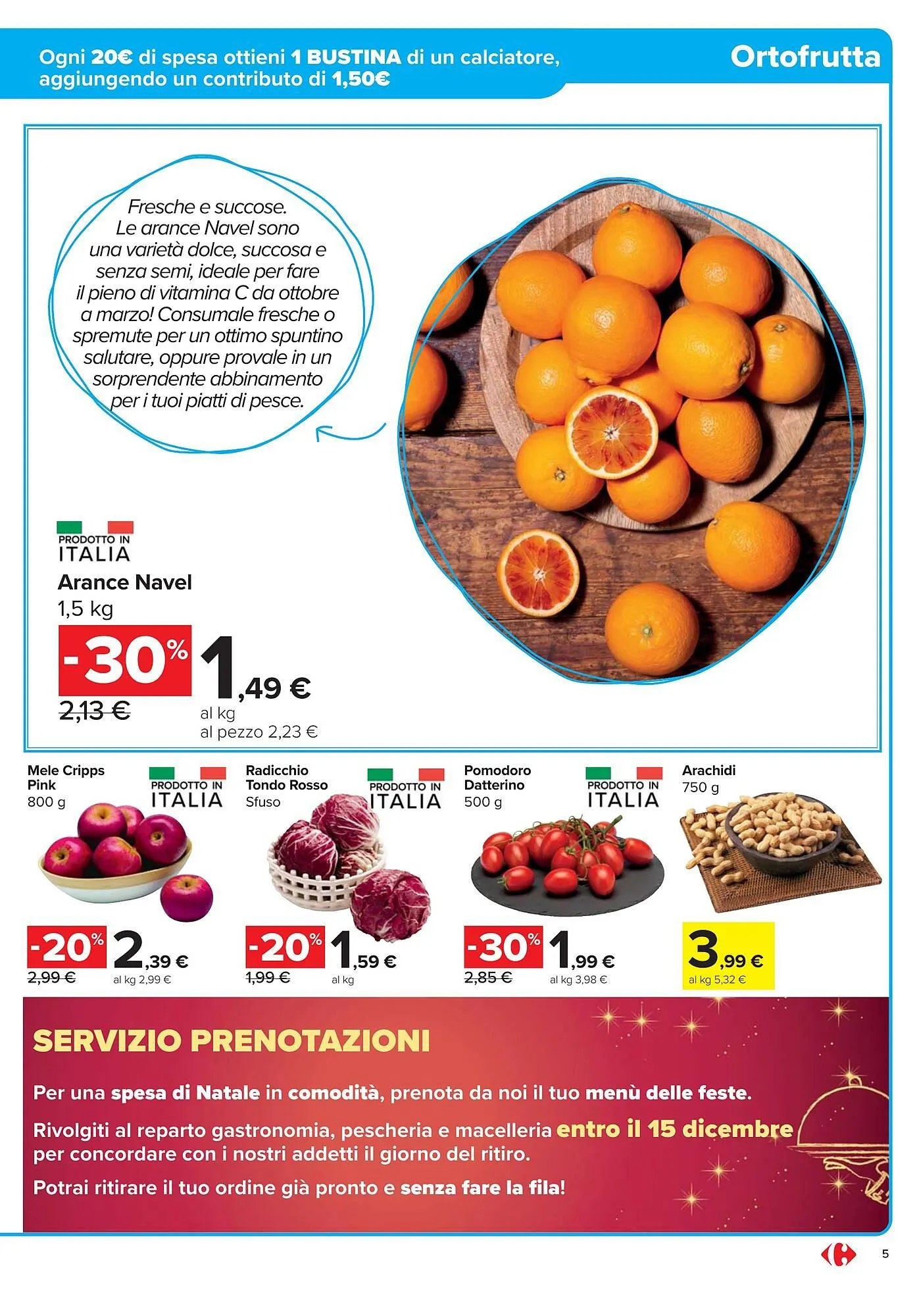 Volantino Carrefour Market da 2 dicembre a 15 dicembre di 2025 - Pagina del volantino 5