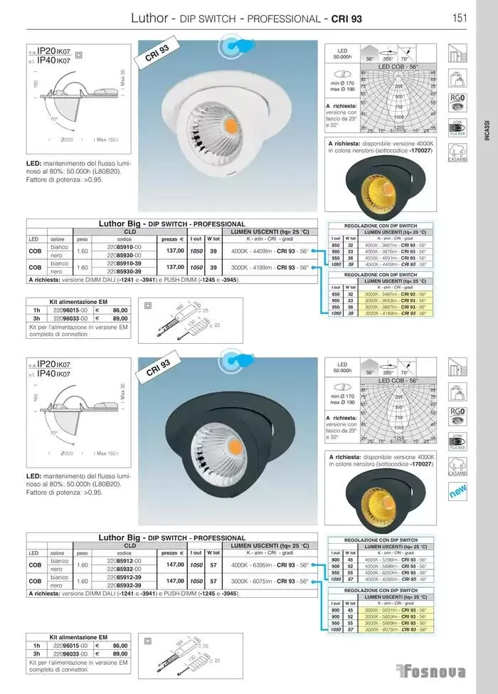 Fosnova LED 24/25 da 16 gennaio a 31 ottobre di 2025 - Pagina del volantino 153