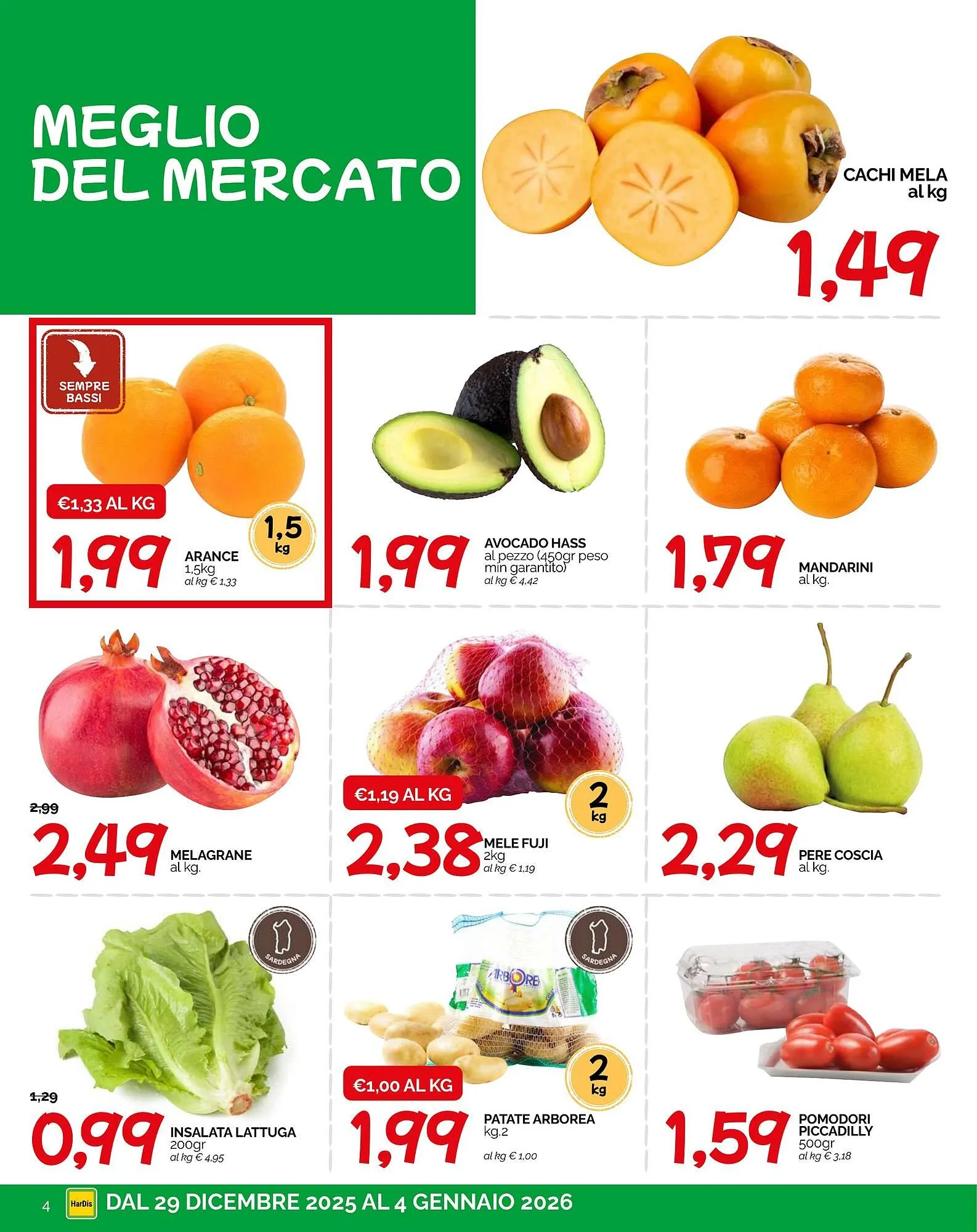 Volantino Hardis da 29 dicembre a 4 gennaio di 2026 - Pagina del volantino 4