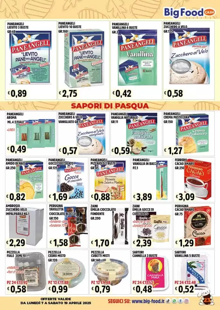 Buona Pasqua da 7 aprile a 19 aprile di 2025 - Pagina del volantino 23