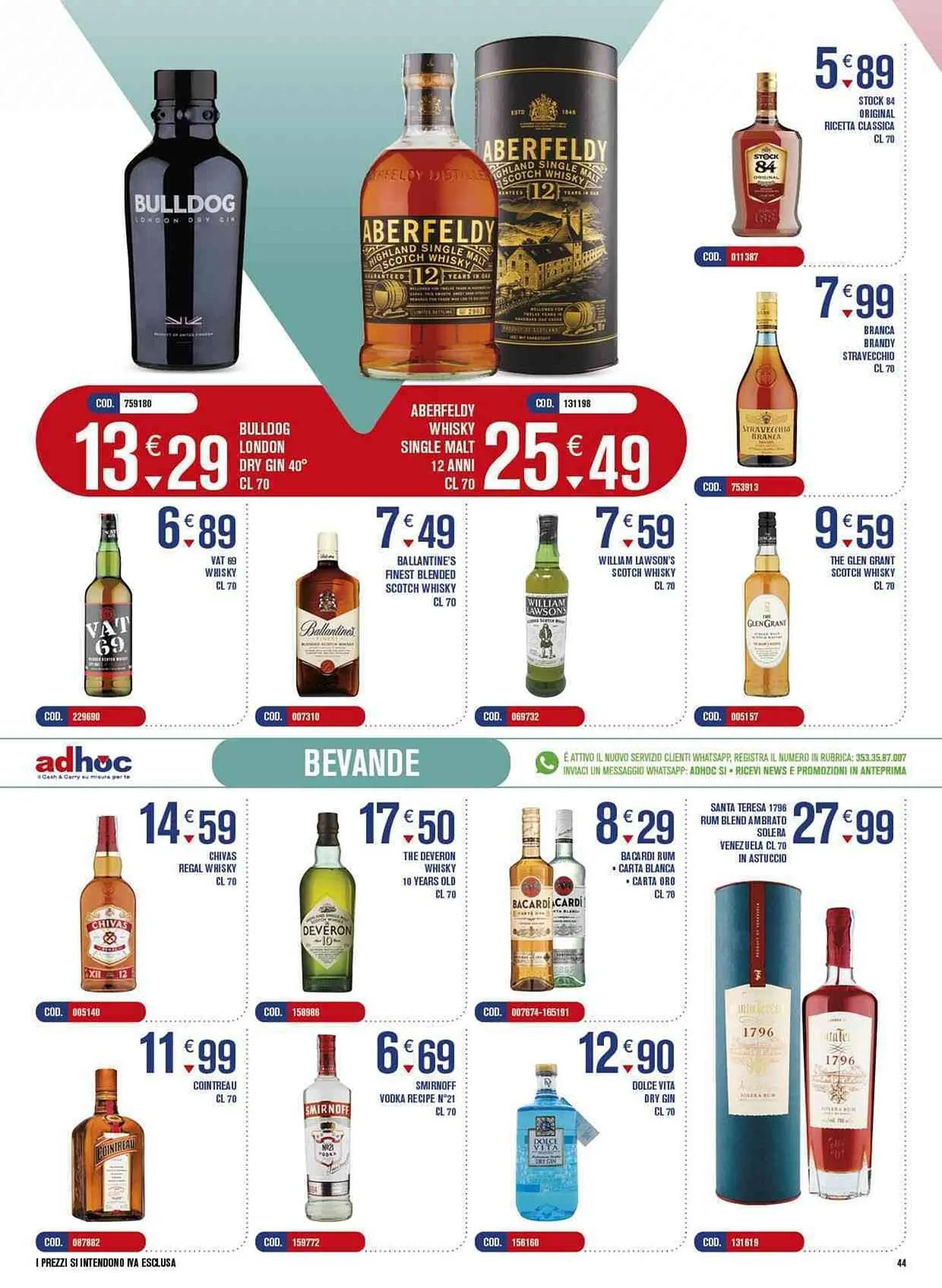 Volantino Adhoc da 27 dicembre a 7 gennaio di 2024 - Pagina del volantino 44