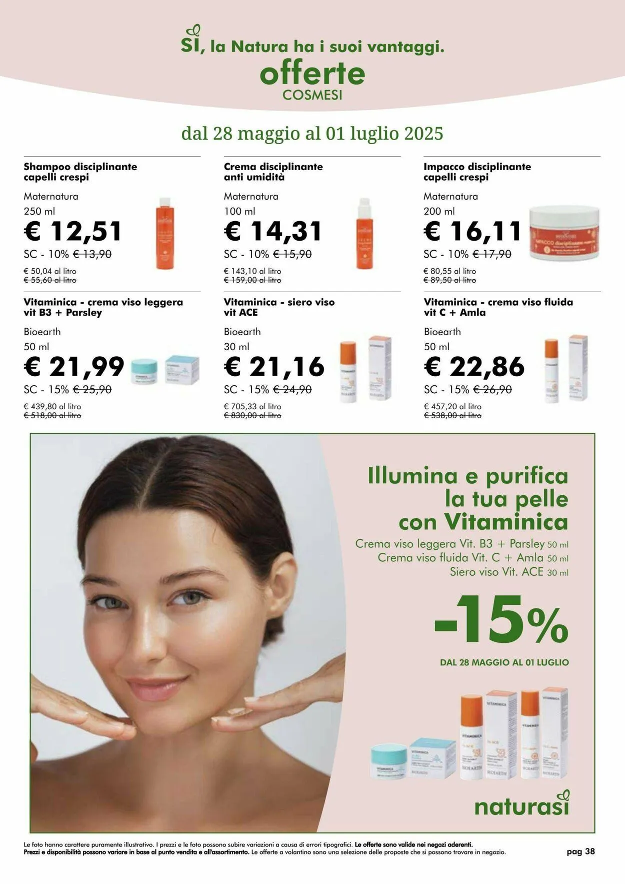 Natura Sì Volantino attuale da 8 luglio a 22 luglio di 2025 - Pagina del volantino 38