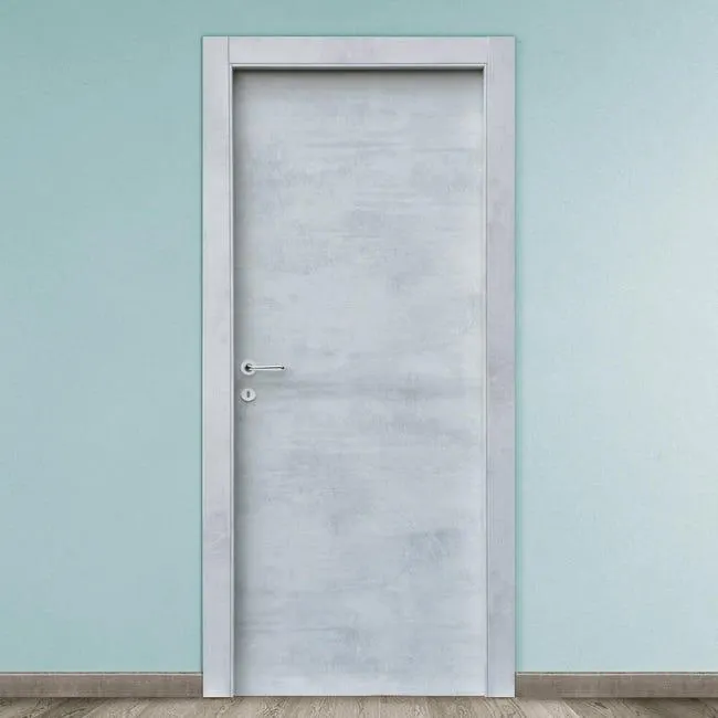 Porta battente Cemento grigio L 80 x H 210 cm reversibile Vedi i dettagli del prodotto