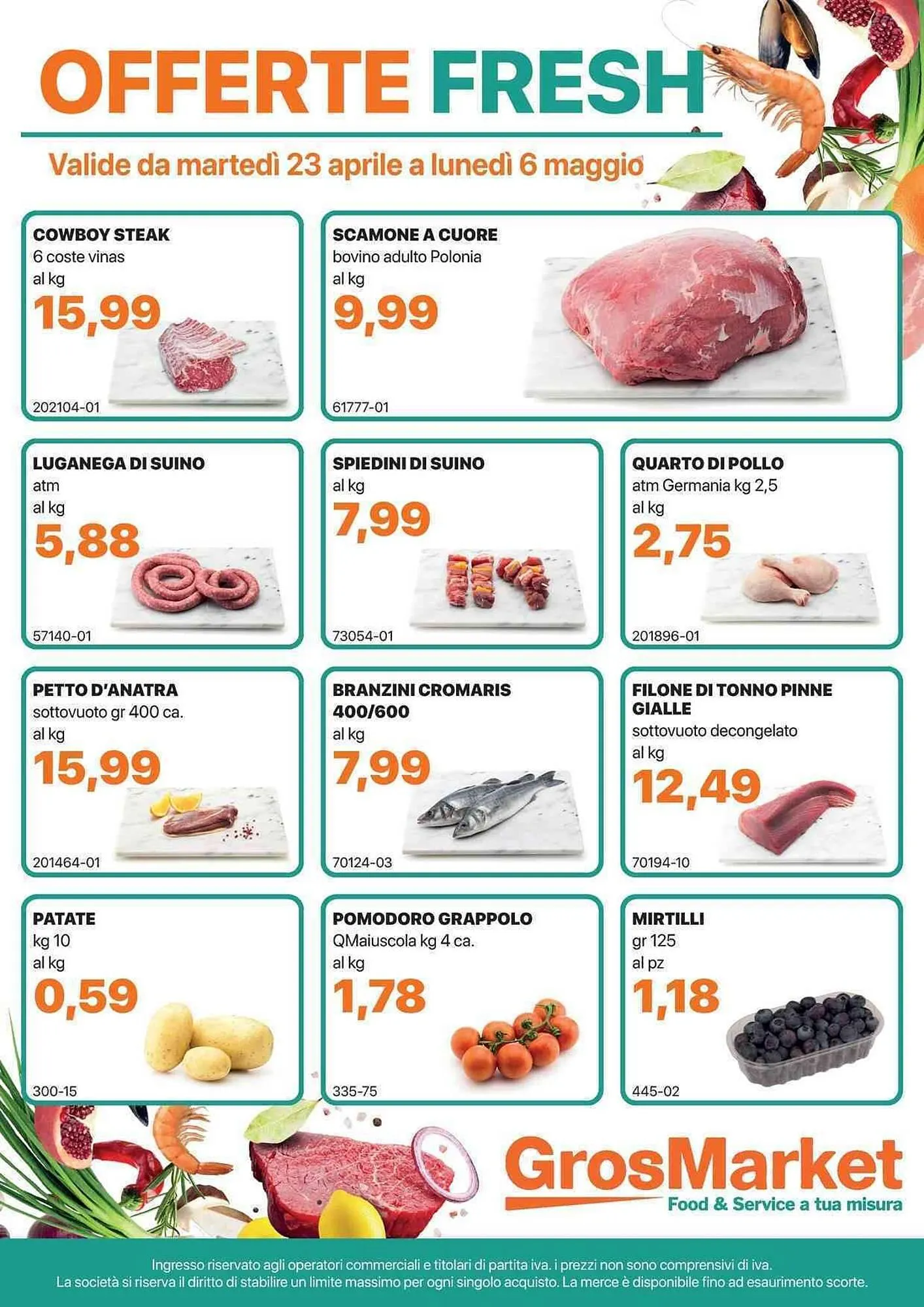 Volantino SoGeGross da 23 aprile a 6 maggio di 2024 - Pagina del volantino 1