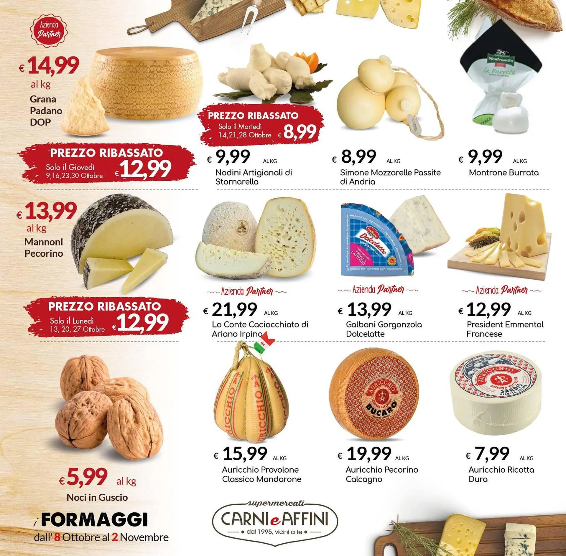 Volantino Carni e Affini Supermercati da 8 ottobre a 2 novembre di 2025 - Pagina del volantino 4