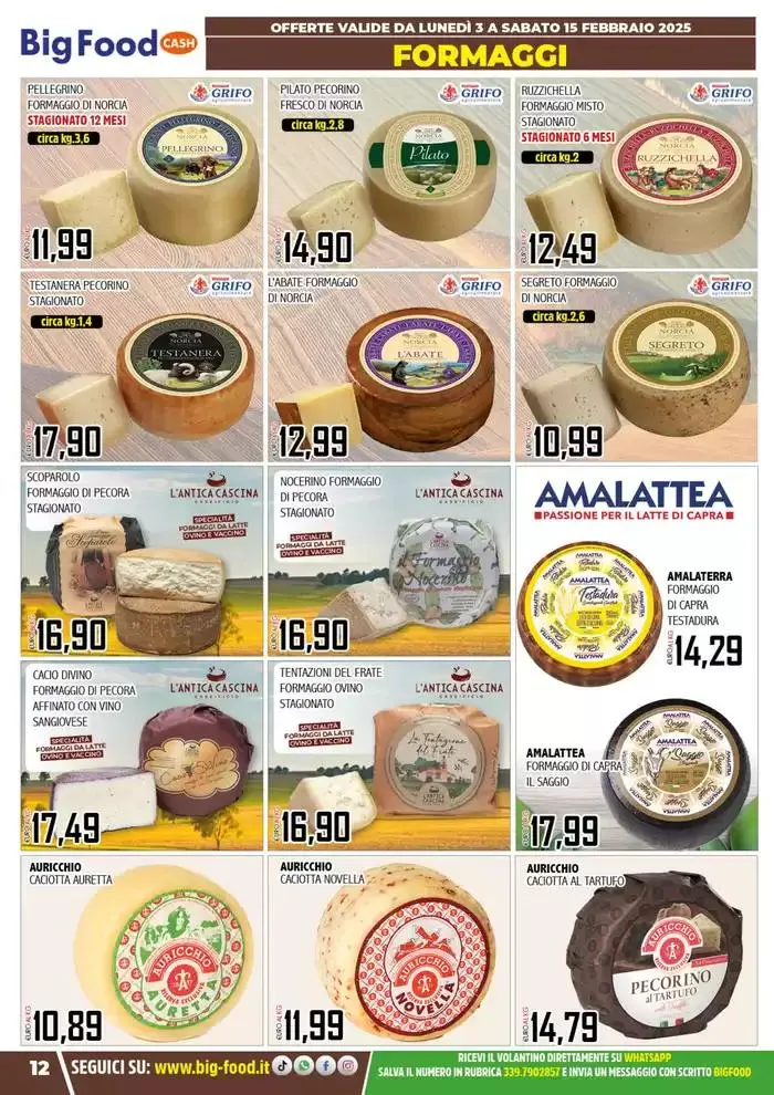 Carnevale innamorati della convenienza da 3 febbraio a 15 febbraio di 2025 - Pagina del volantino 12