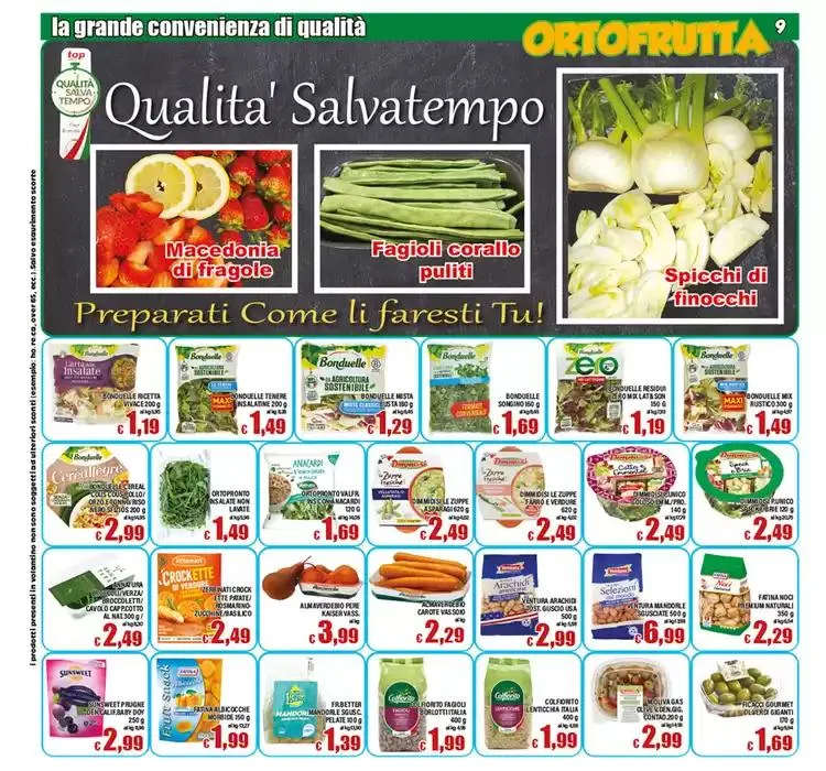 Sottocosto da 1 aprile a 10 aprile di 2025 - Pagina del volantino 9