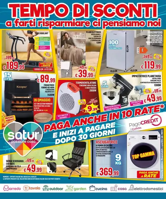 Tempio di sconto  da 10 gennaio a 30 gennaio di 2025 - Pagina del volantino 1
