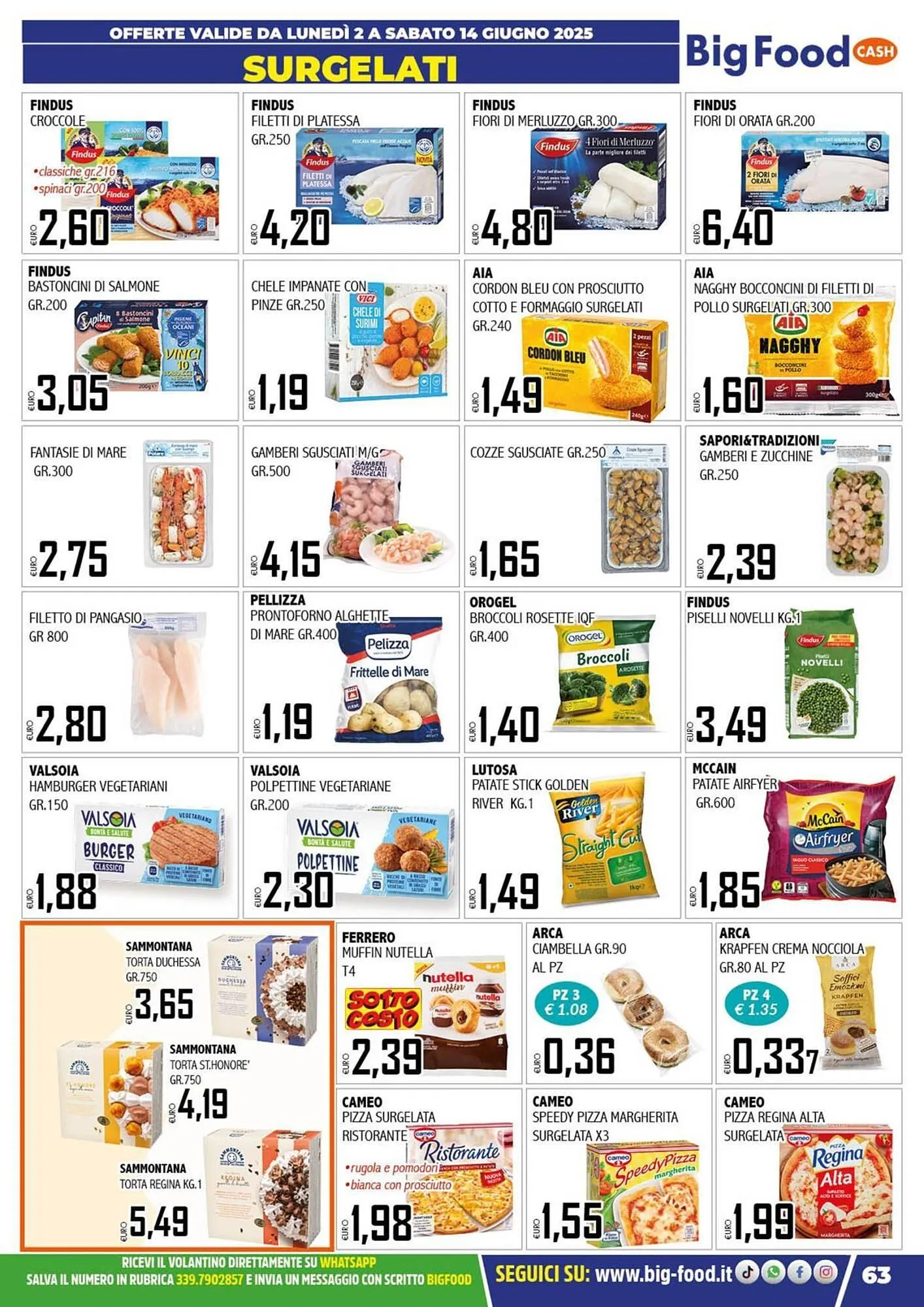 Volantino Big Food da 2 giugno a 14 giugno di 2025 - Pagina del volantino 63