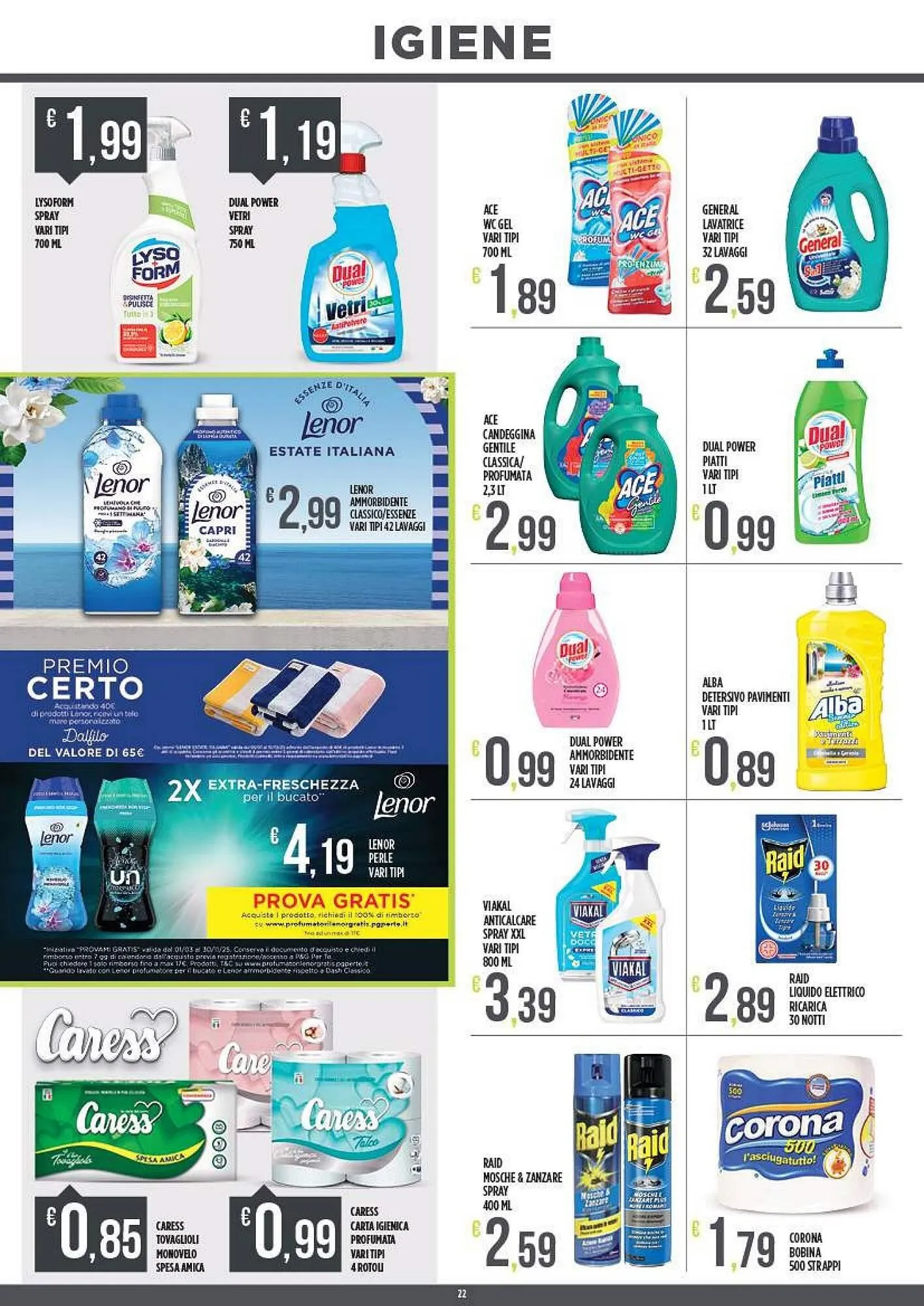 Volantino Supermercato Pollio da 28 luglio a 10 agosto di 2025 - Pagina del volantino 22