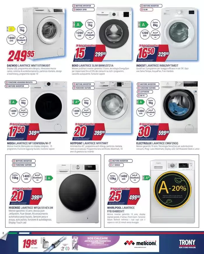 Tasso Zero da Trony! da 20 marzo a 2 aprile di 2025 - Pagina del volantino 2