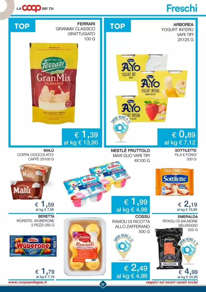 -30% 40% 50% sulle grandi marche da 7 maggio a 17 maggio di 2025 - Pagina del volantino 17