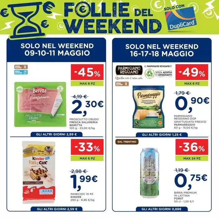 Scegli i prodotti del tuo risparmio da 5 maggio a 20 maggio di 2025 - Pagina del volantino 13