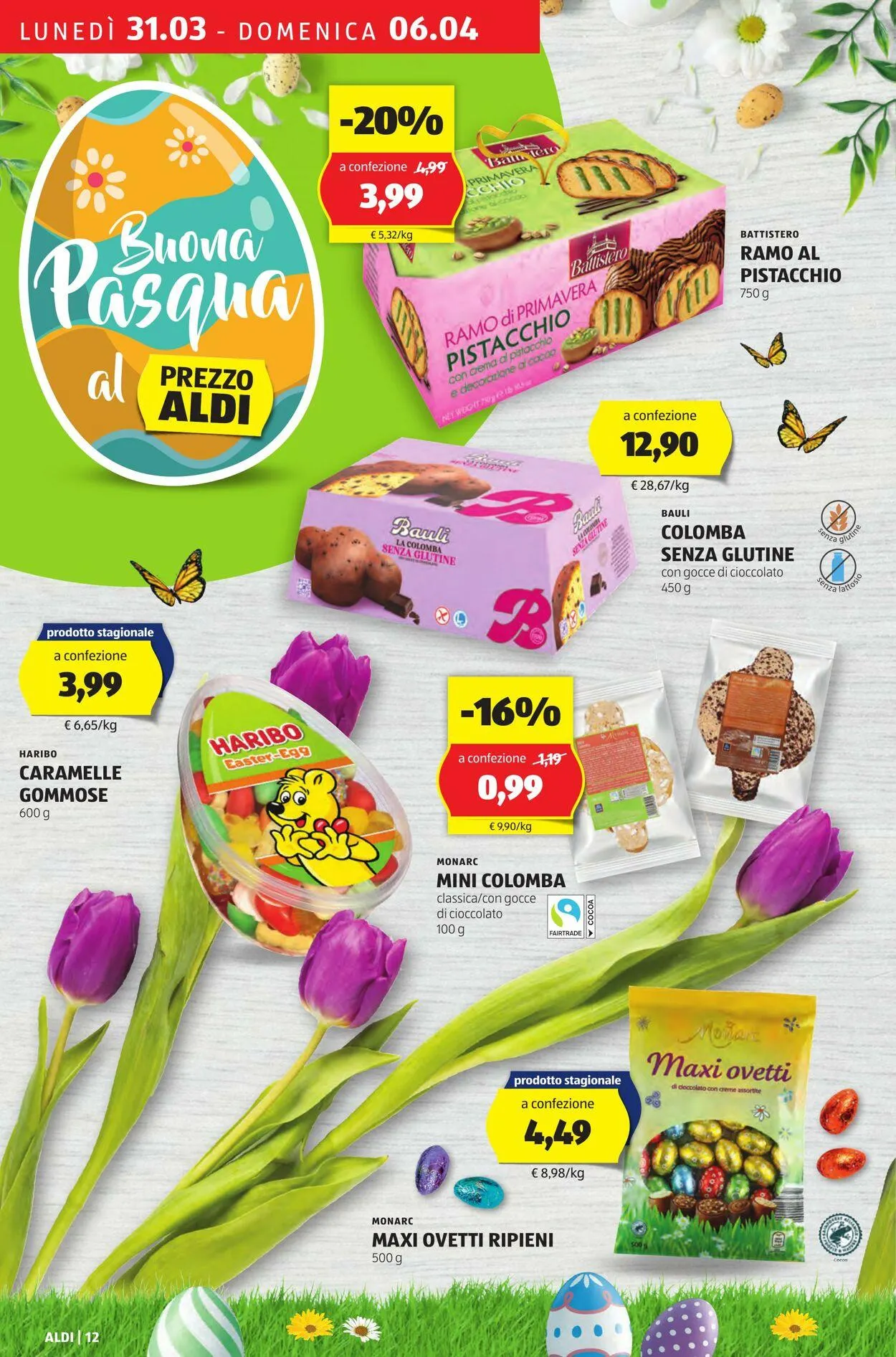 Aldi Volantino attuale da 31 marzo a 6 aprile di 2025 - Pagina del volantino 12