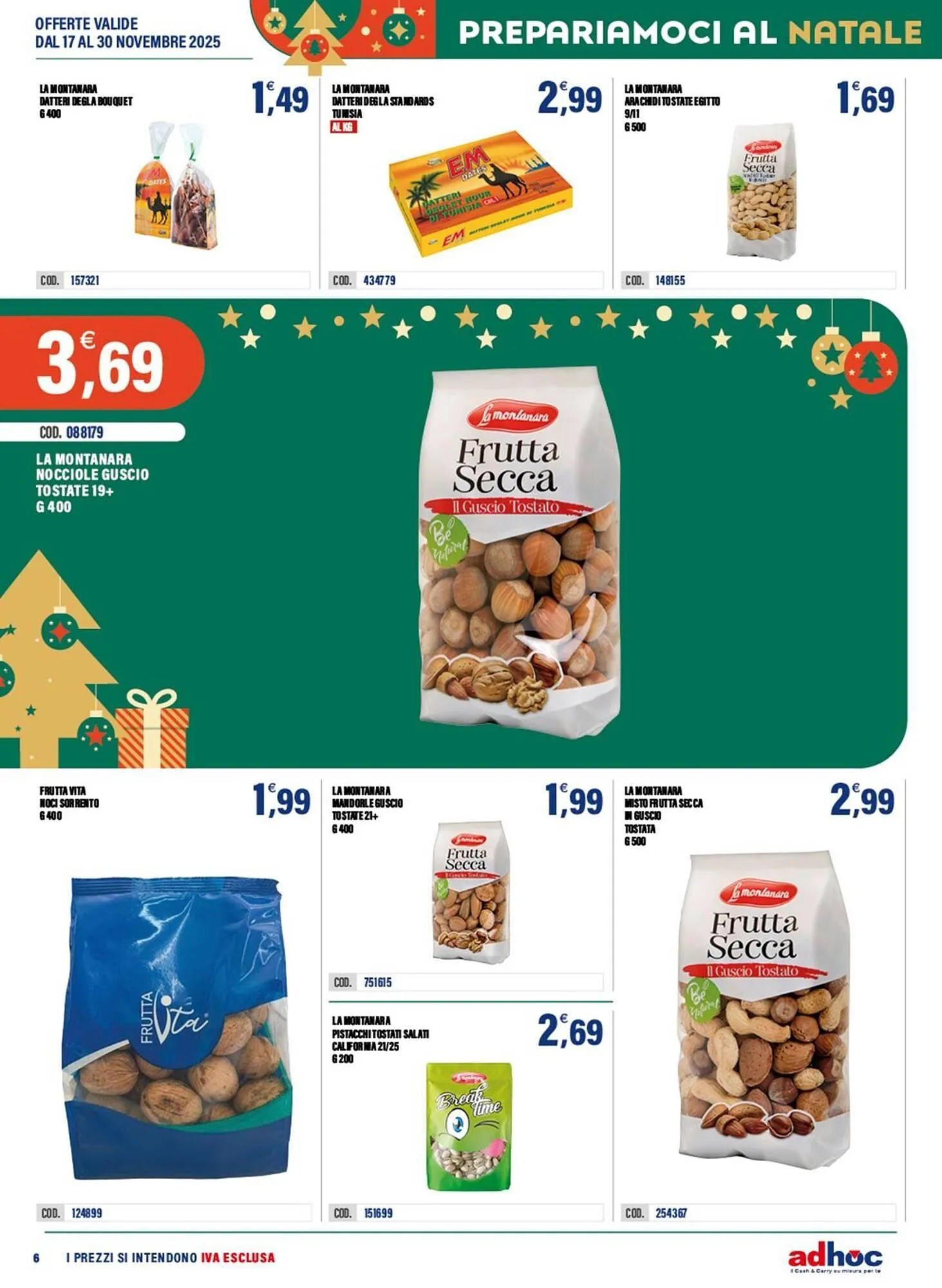Volantino Adhoc da 17 novembre a 30 novembre di 2025 - Pagina del volantino 6