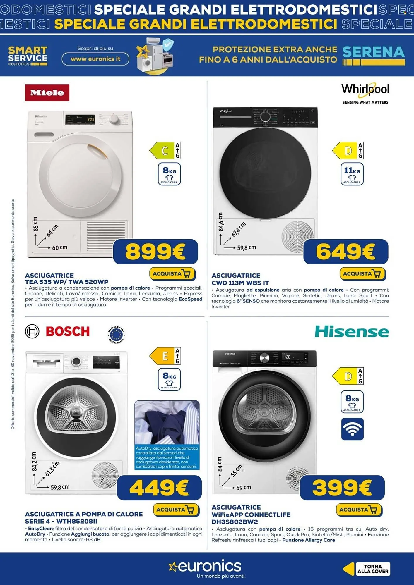 Volantino Euronics da 13 novembre a 30 novembre di 2025 - Pagina del volantino 4