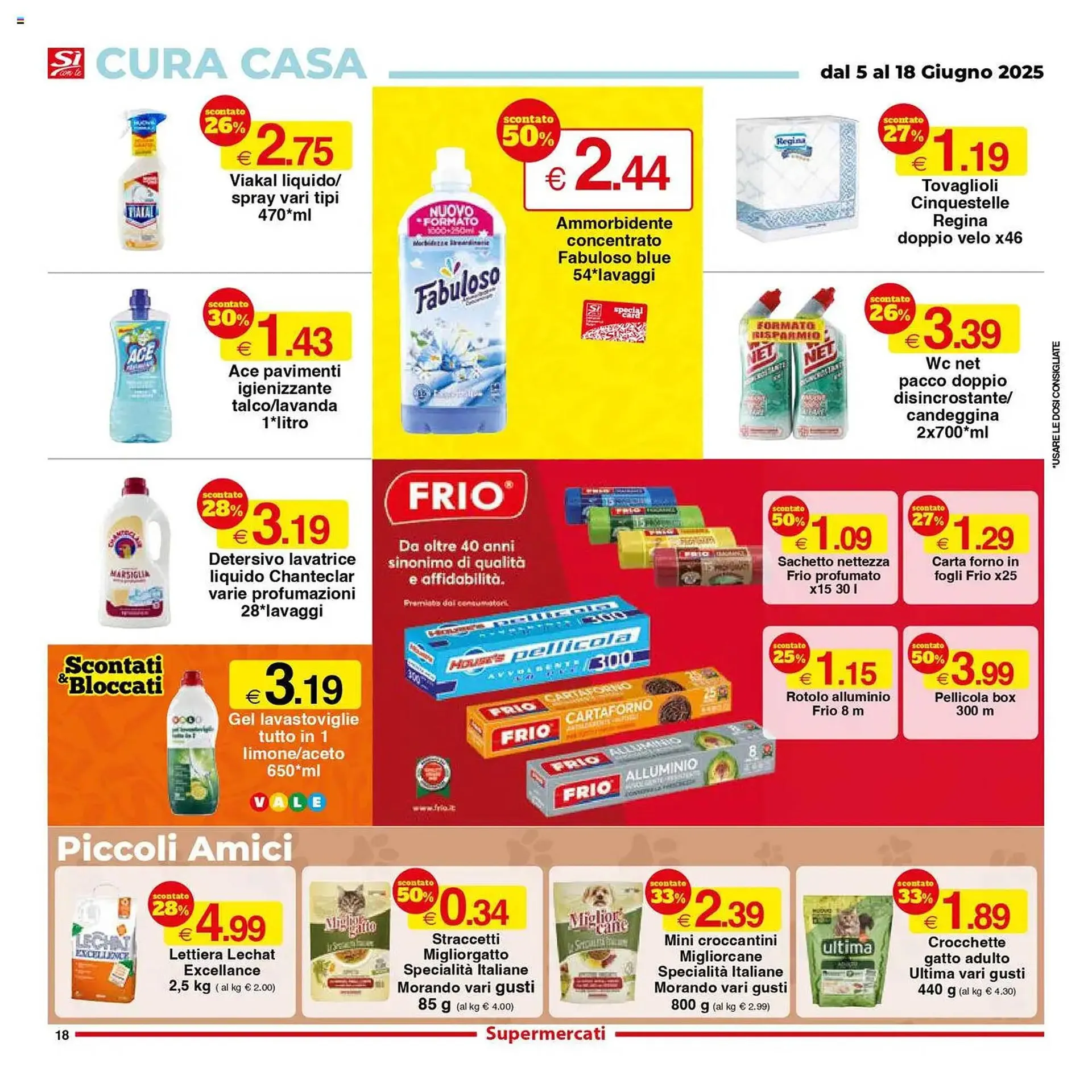 Volantino Sì con te da 5 giugno a 18 giugno di 2025 - Pagina del volantino 18