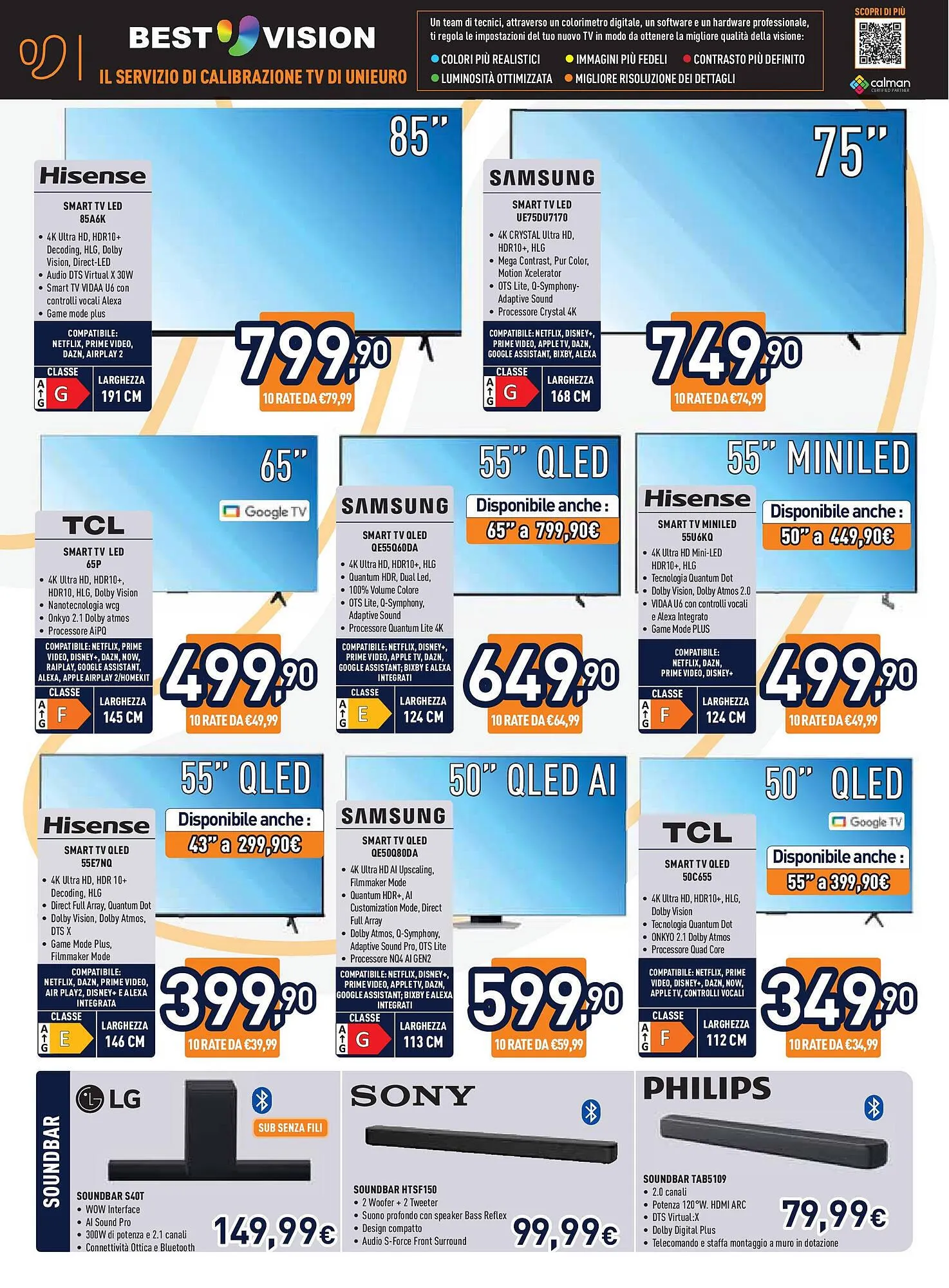 Volantino Unieuro da 28 febbraio a 19 marzo di 2025 - Pagina del volantino 18