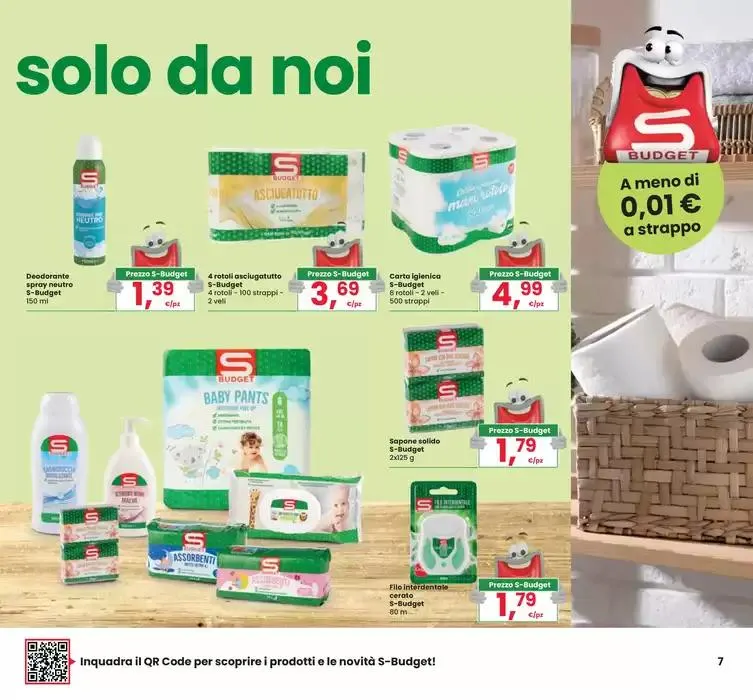 Più S-Budget, Più ri-SPARmi! da 22 aprile a 28 maggio di 2025 - Pagina del volantino 7