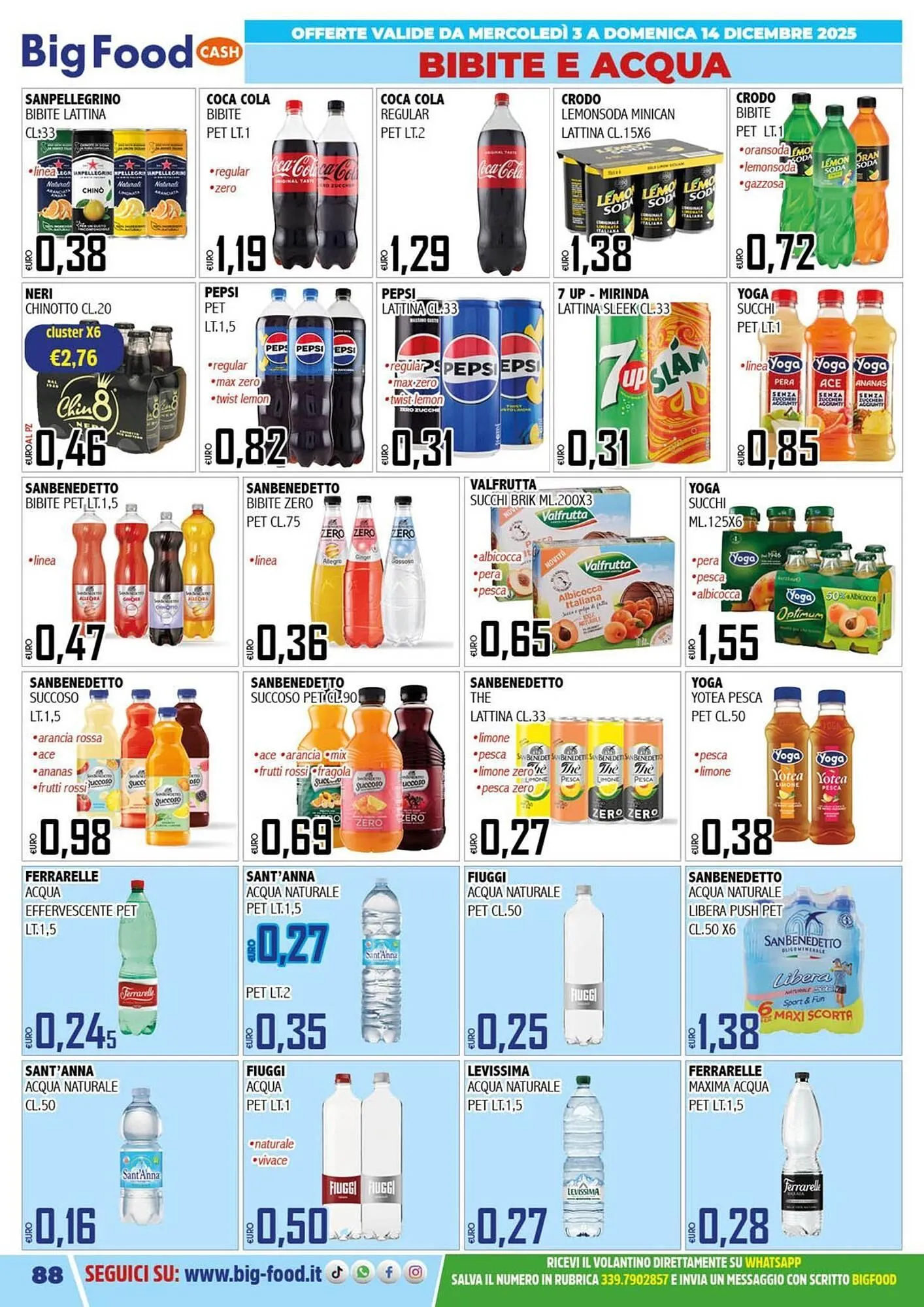 Volantino Big Food da 3 dicembre a 14 dicembre di 2025 - Pagina del volantino 87