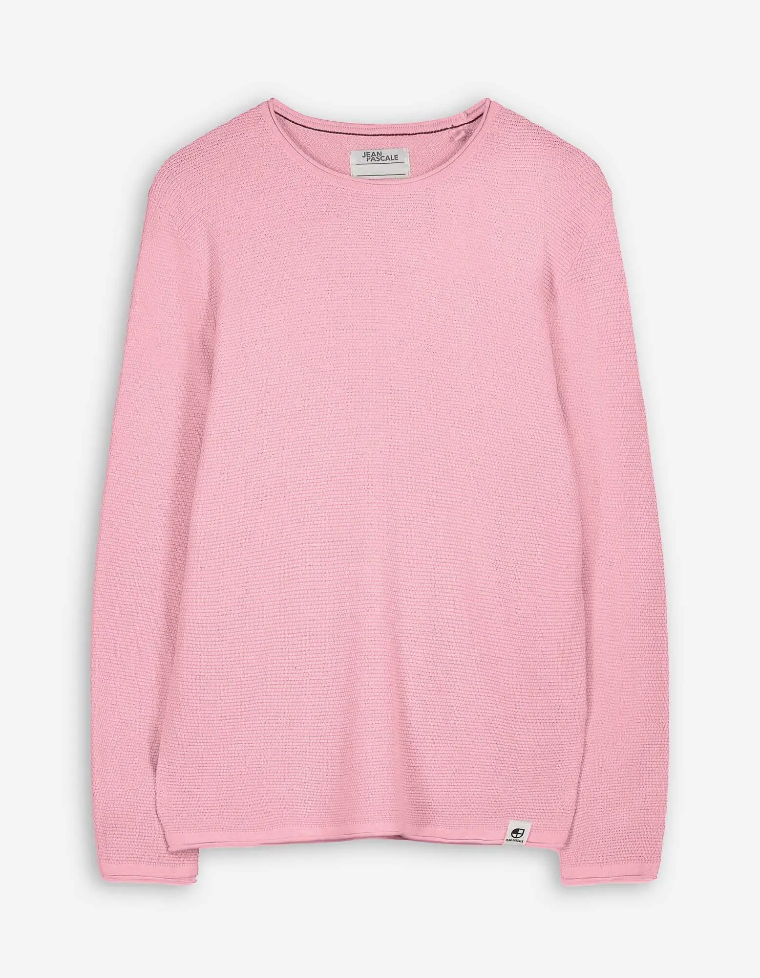 Pullover - Estremità arrotolate - rosa