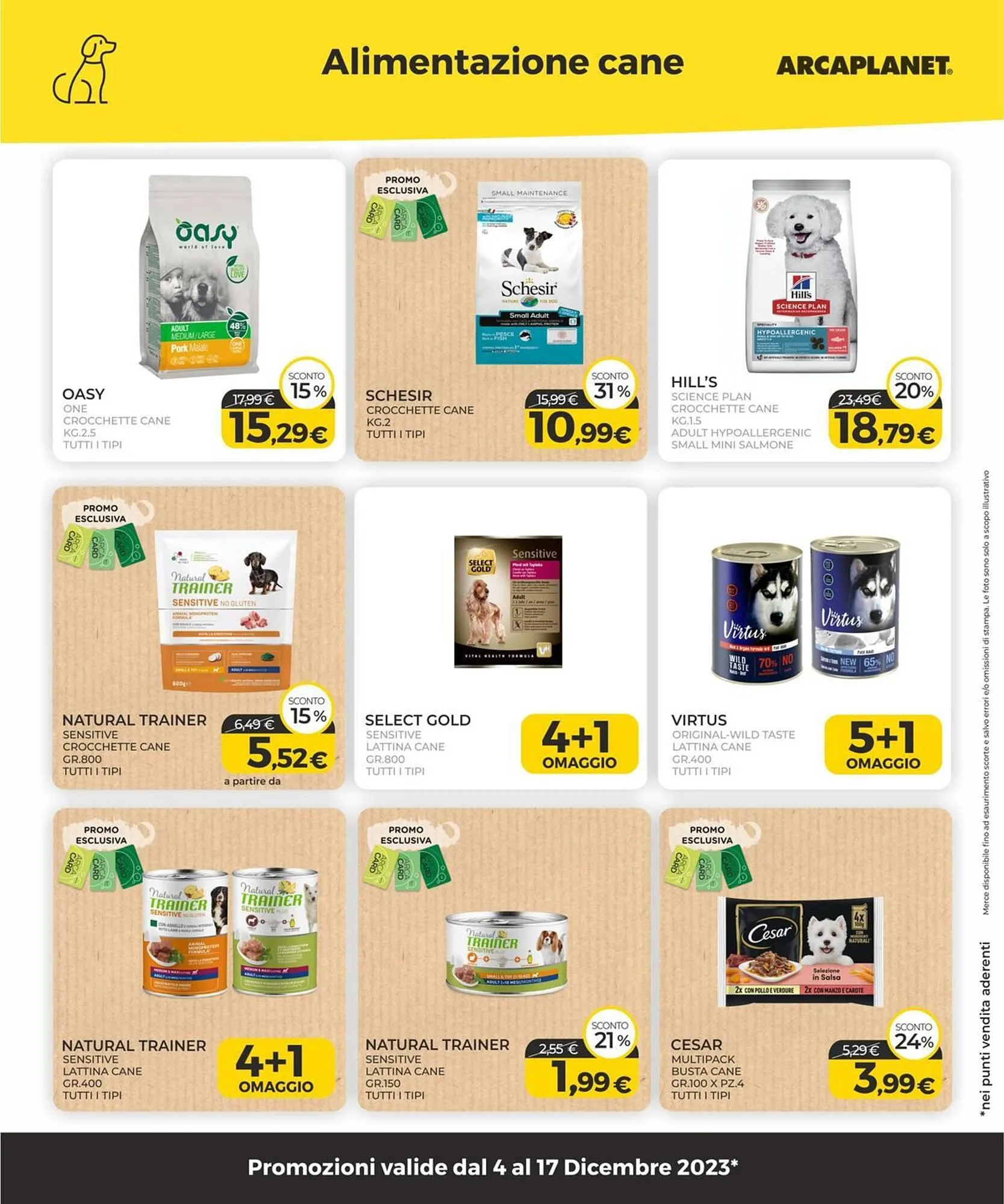 Volantino Arcaplanet da 4 dicembre a 17 dicembre di 2023 - Pagina del volantino 24