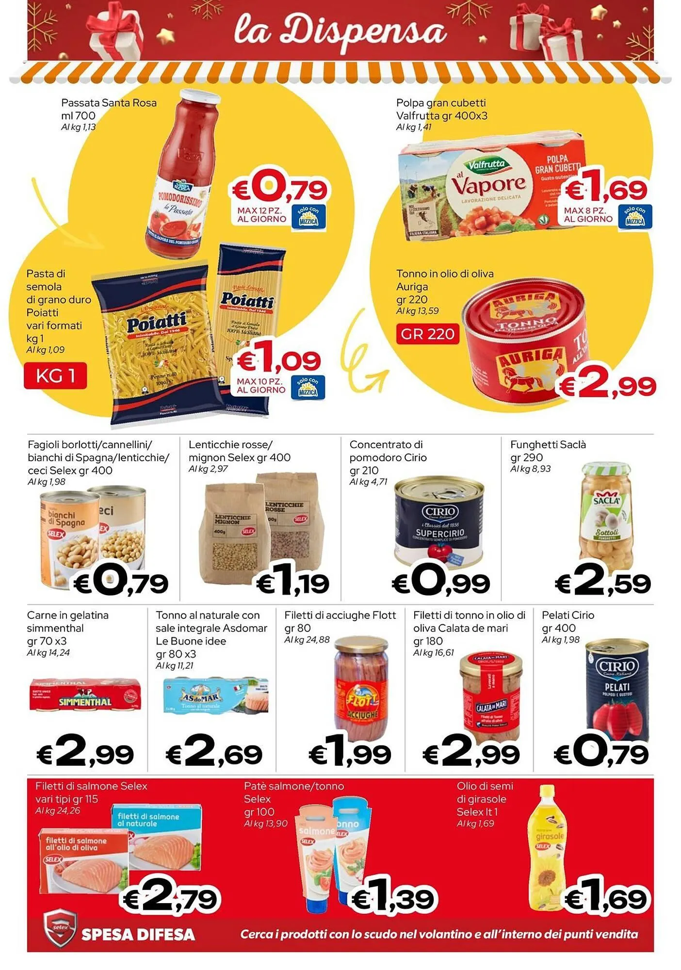 Volantino MAX Supermercati da 17 dicembre a 31 dicembre di 2025 - Pagina del volantino 13