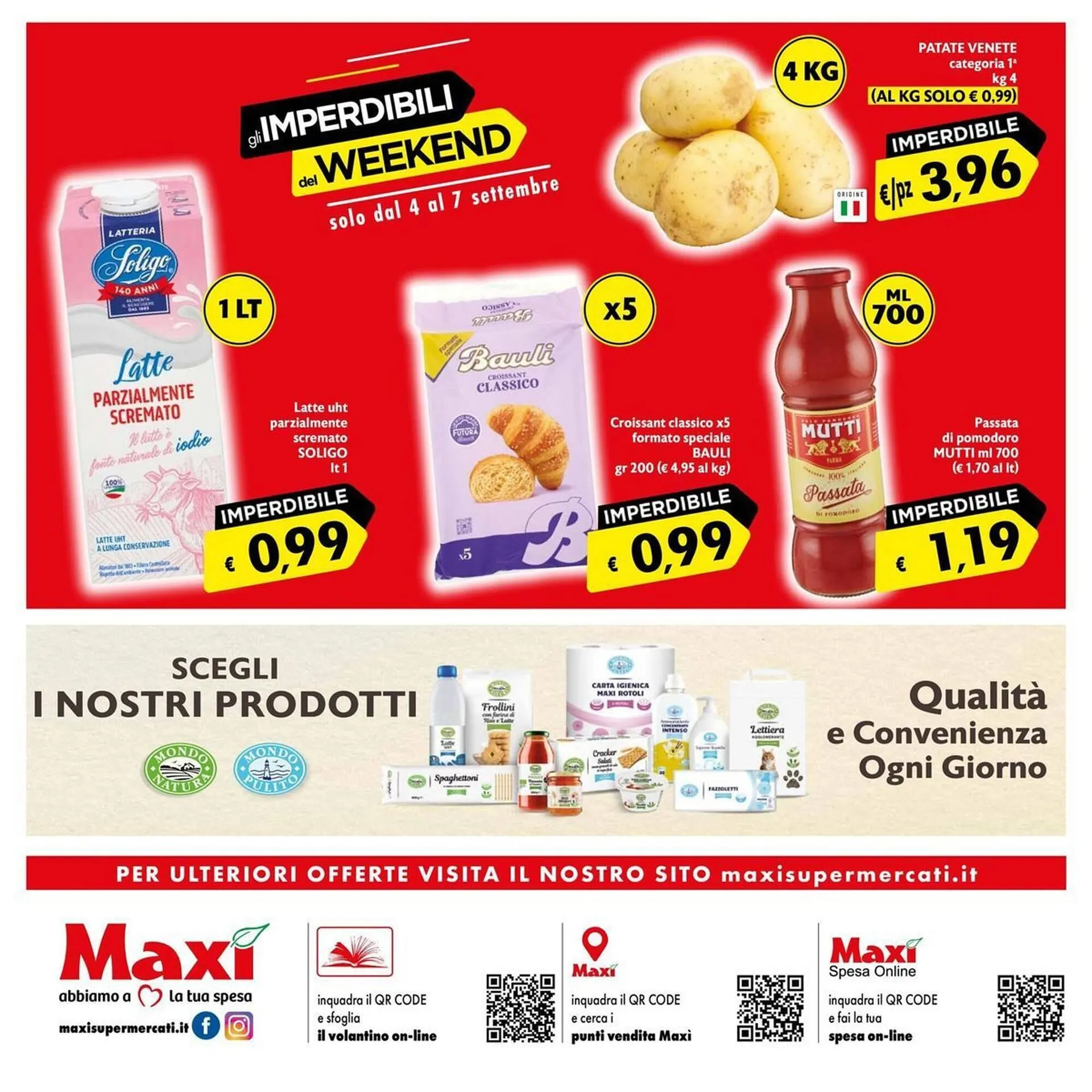 Volantino Maxi Supermercati da 28 agosto a 10 settembre di 2025 - Pagina del volantino 16